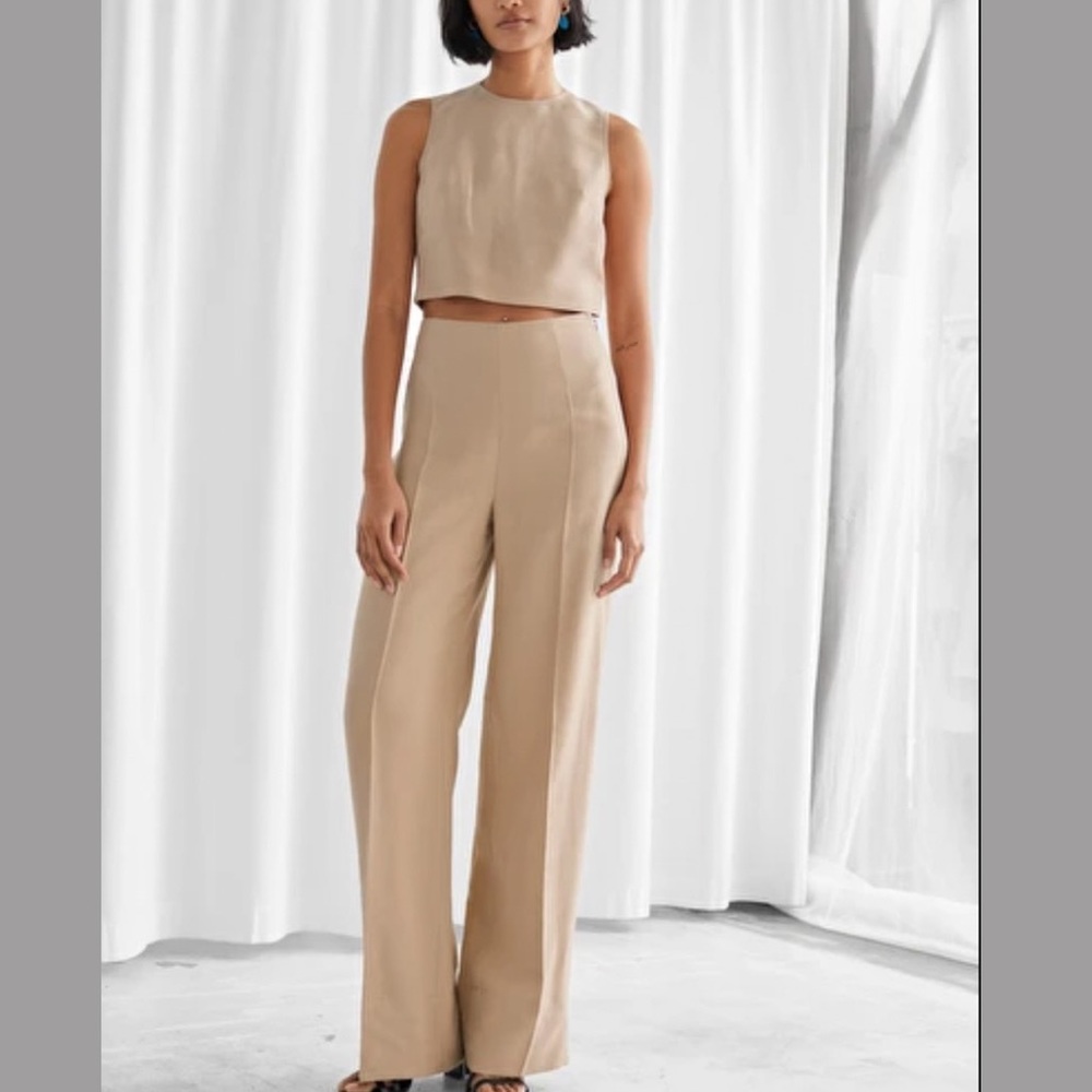 * & OTHER STORIES * Two Piece pants & blouse set